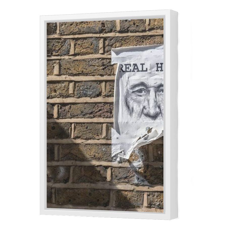 Thumbnail for Canvas - White Floating Frame