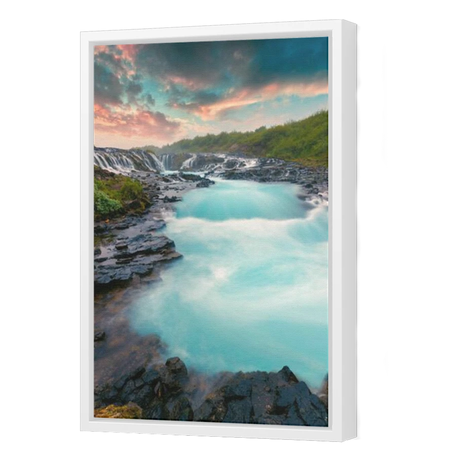 Thumbnail for Canvas - White Floating Frame