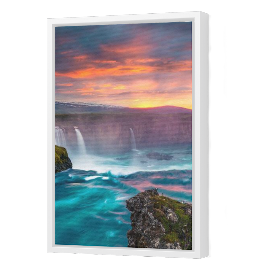 Thumbnail for Canvas - White Floating Frame