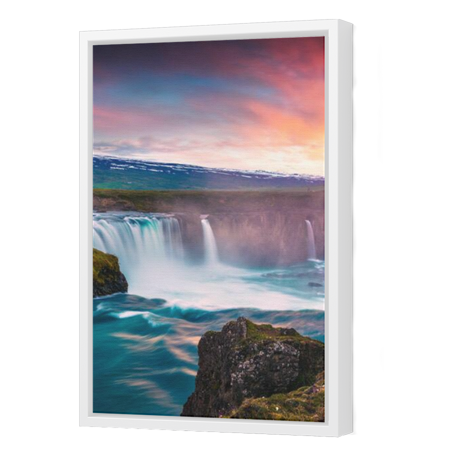 Thumbnail for Canvas - White Floating Frame