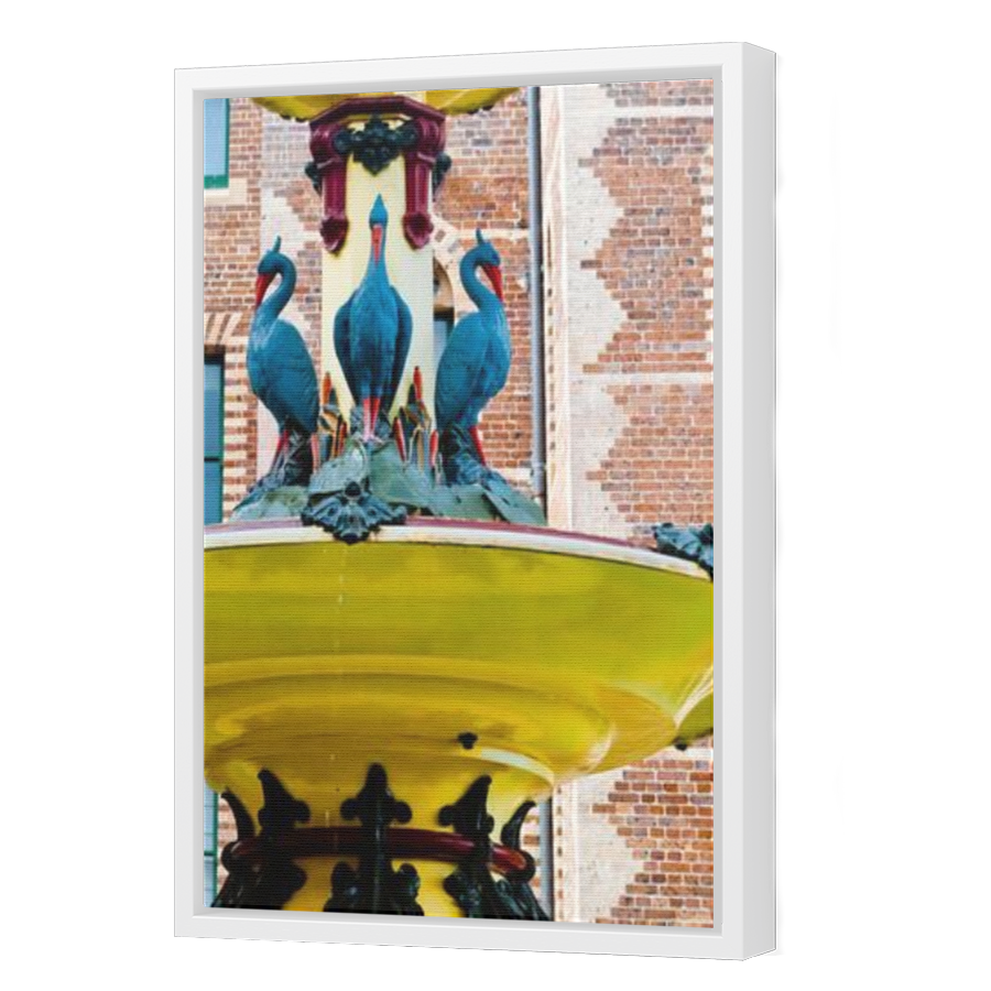 Thumbnail for Canvas - White Floating Frame