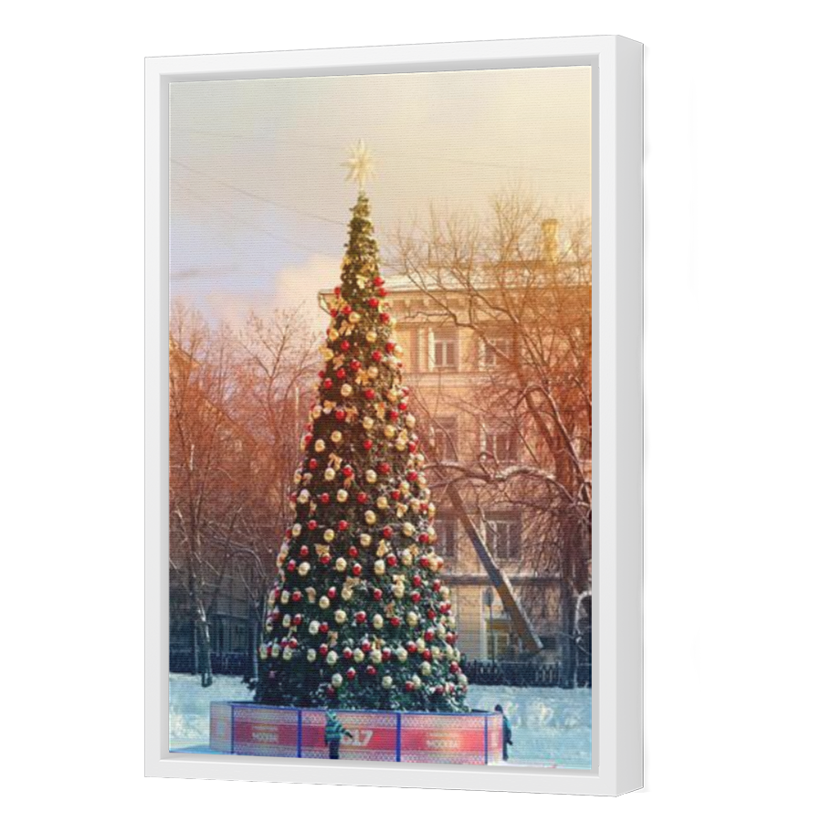 Thumbnail for Canvas - White Floating Frame