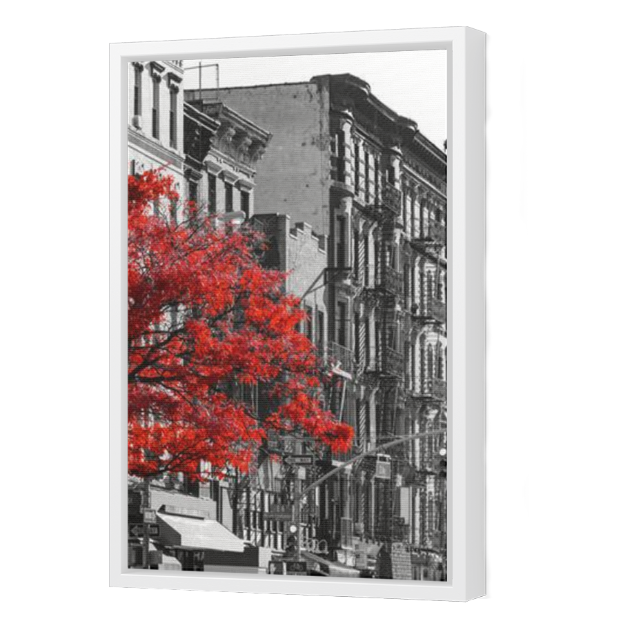 Thumbnail for Canvas - White Floating Frame