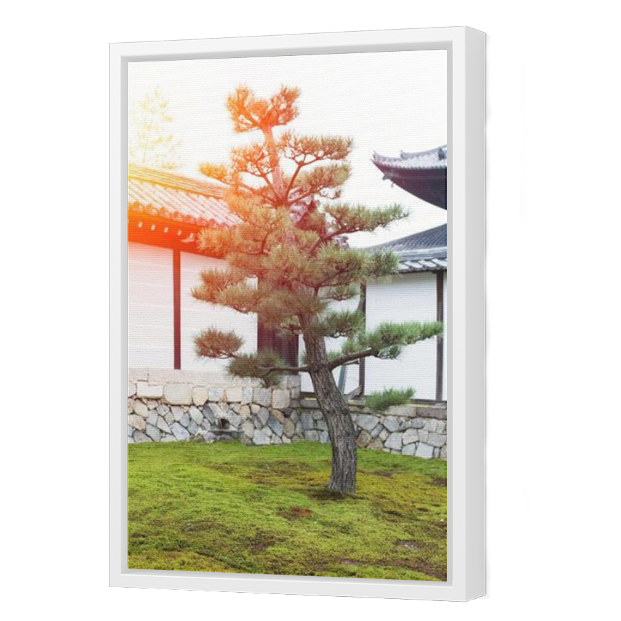 Thumbnail for Canvas - White Floating Frame