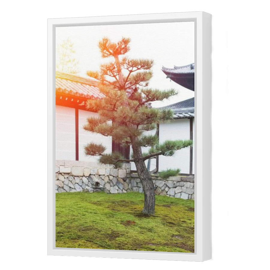 Thumbnail for Canvas - White Floating Frame