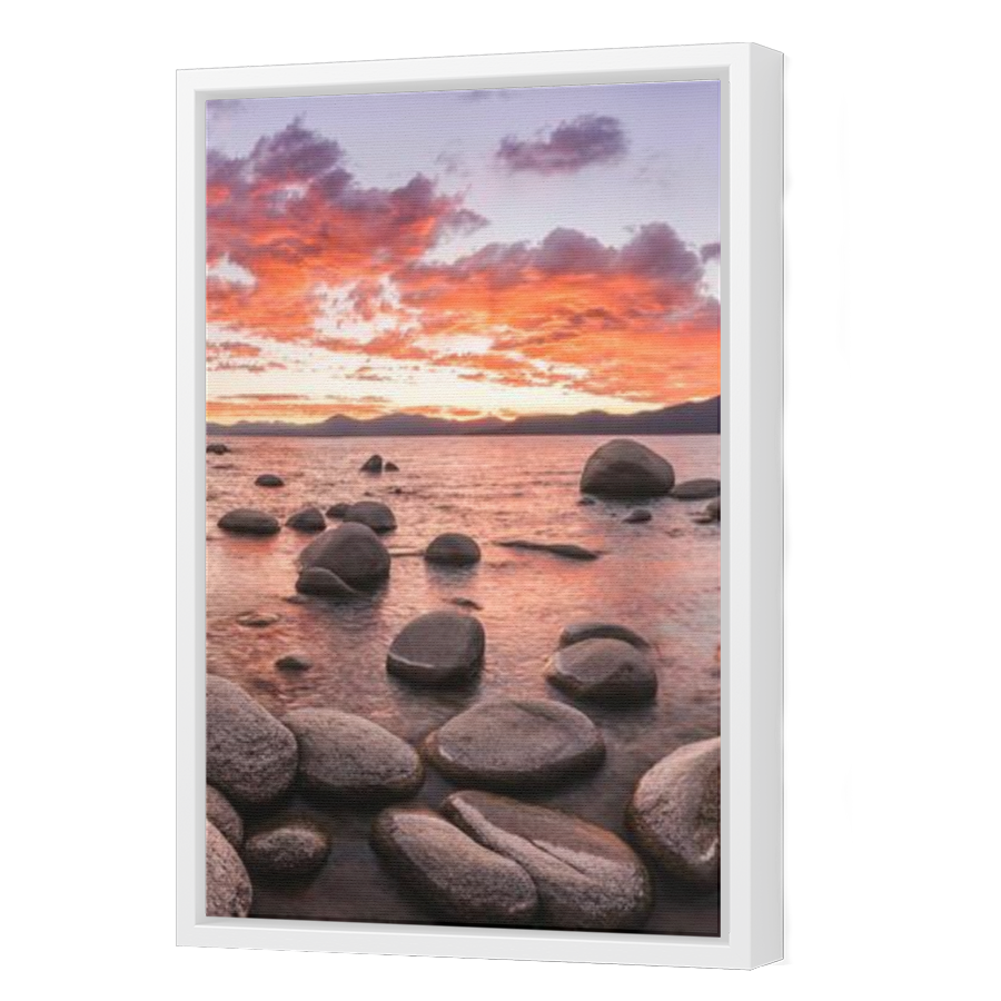 Thumbnail for Canvas - White Floating Frame