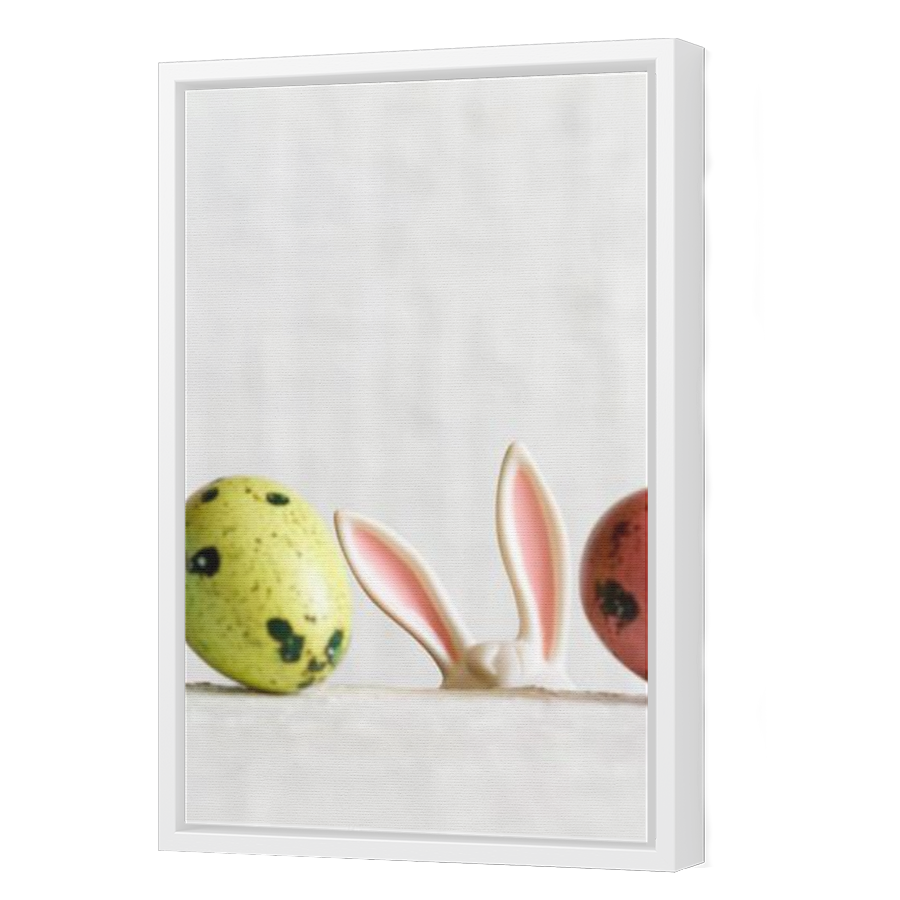 Thumbnail for Canvas - White Floating Frame