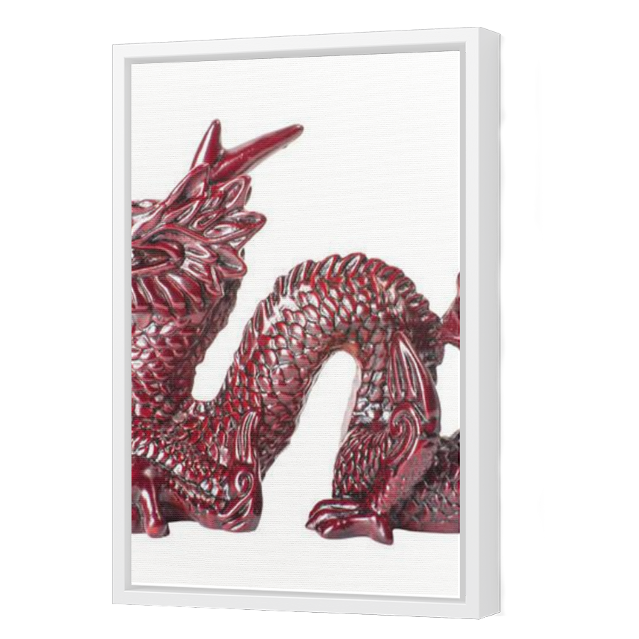 Thumbnail for Canvas - White Floating Frame