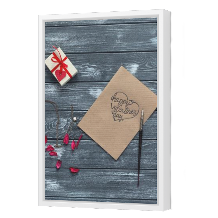 Thumbnail for Canvas - White Floating Frame