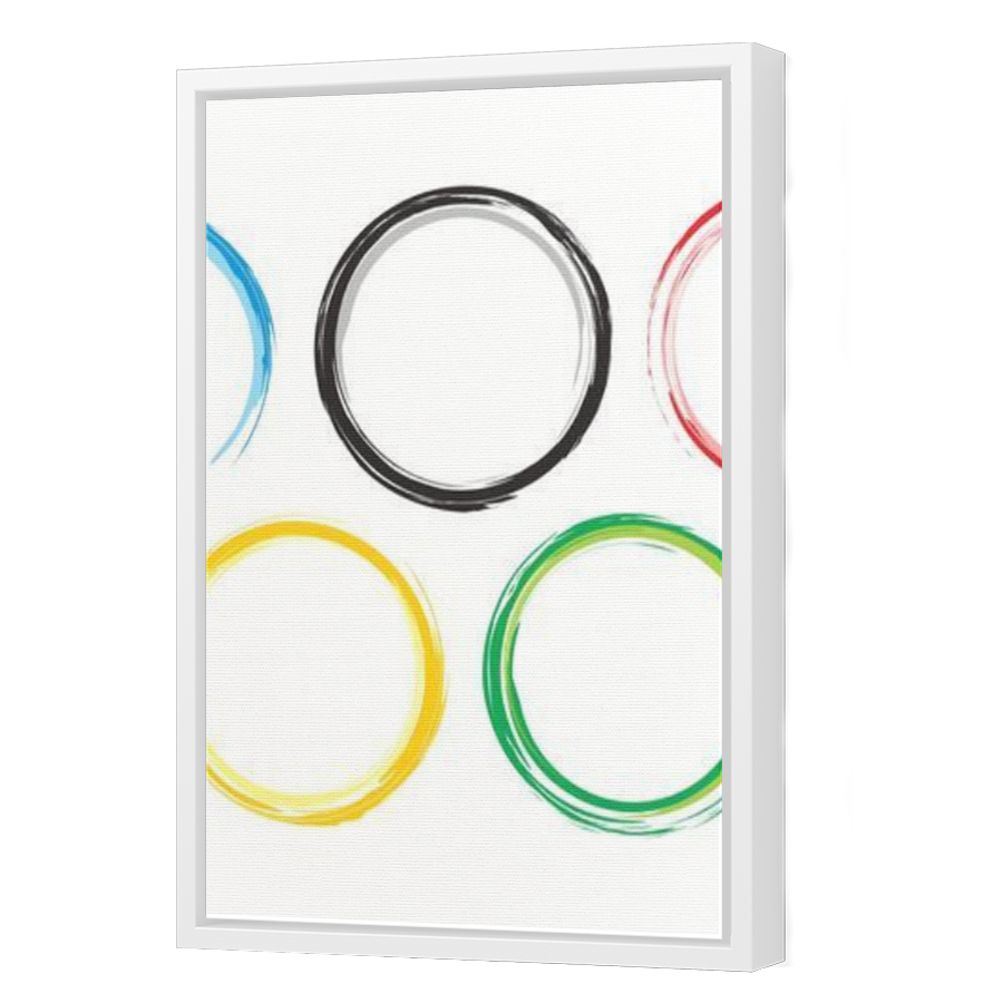 Thumbnail for Canvas - White Floating Frame