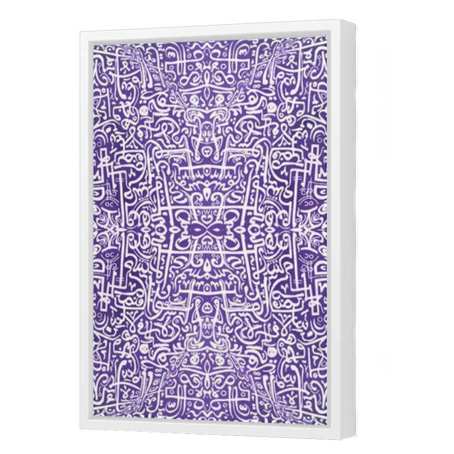Thumbnail for Canvas - White Floating Frame