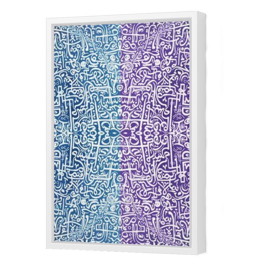 Thumbnail for Canvas - White Floating Frame