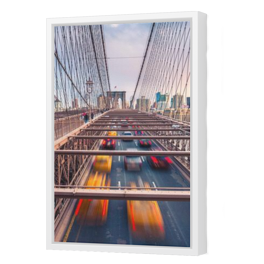 Thumbnail for Canvas - White Floating Frame
