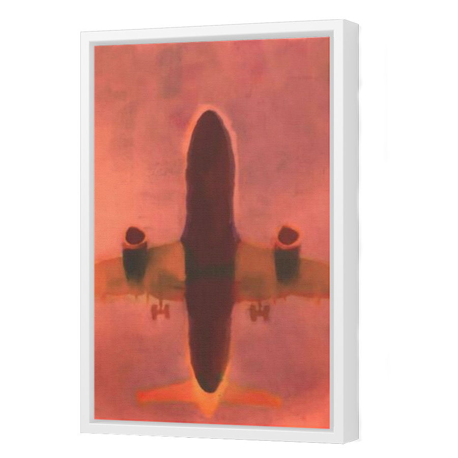Thumbnail for Canvas - White Floating Frame