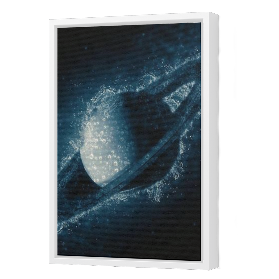 Thumbnail for Canvas - White Floating Frame