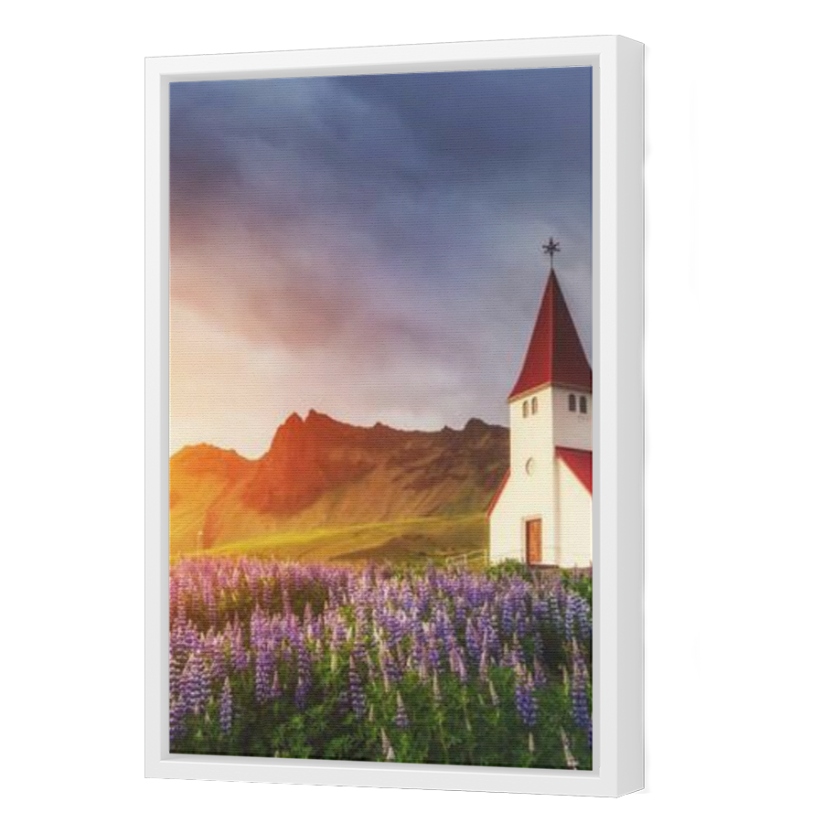 Thumbnail for Canvas - White Floating Frame