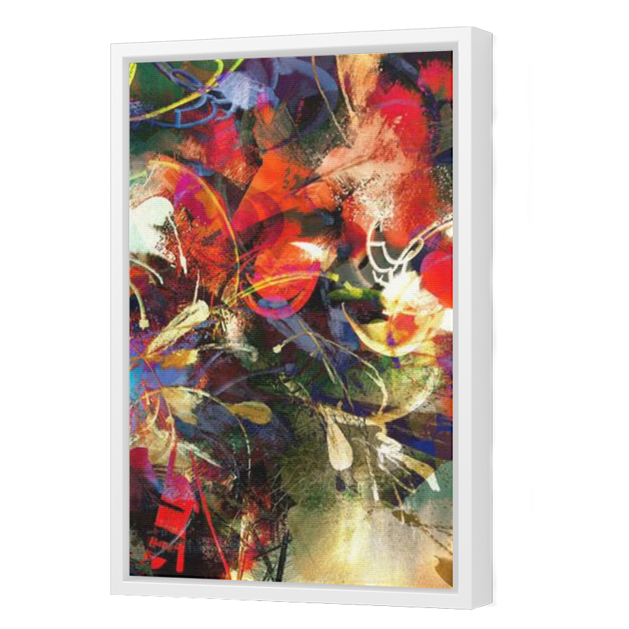 Thumbnail for Canvas - White Floating Frame