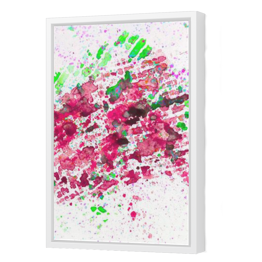 Thumbnail for Canvas - White Floating Frame