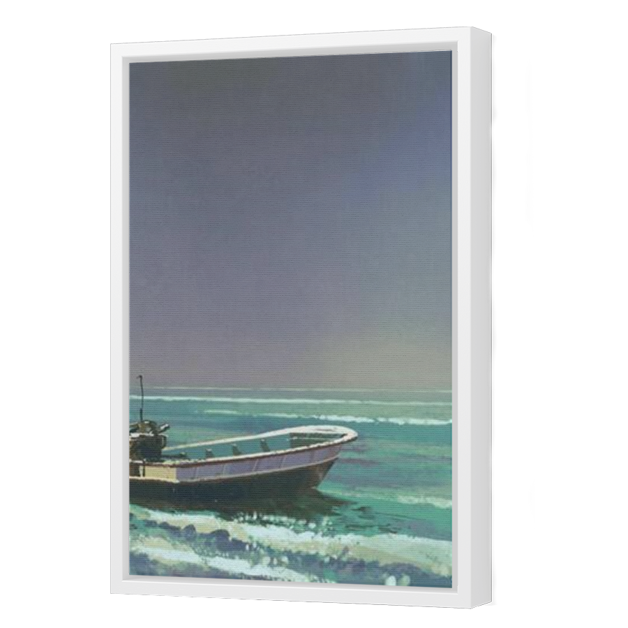 Thumbnail for Canvas - White Floating Frame