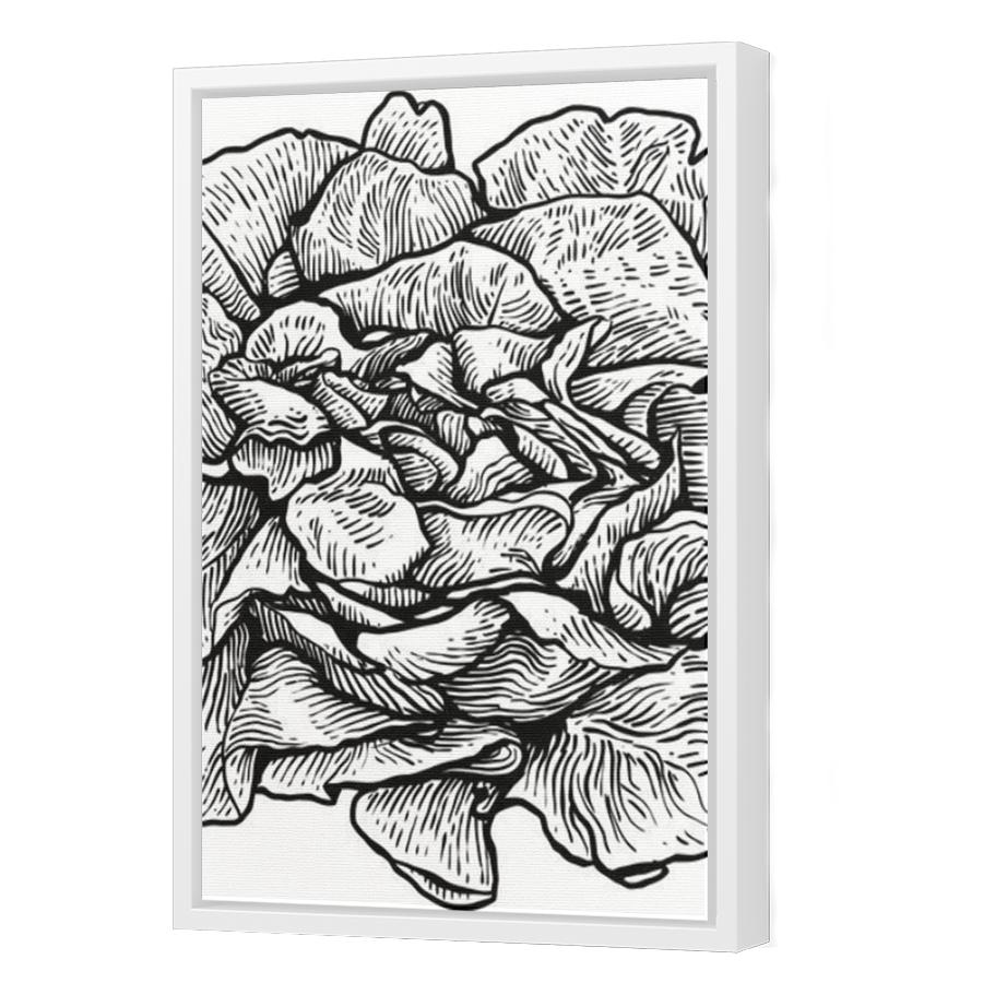 Thumbnail for Canvas - White Floating Frame