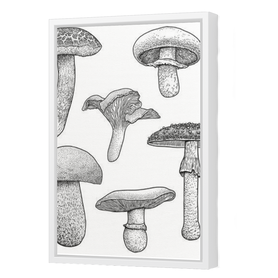 Thumbnail for Canvas - White Floating Frame