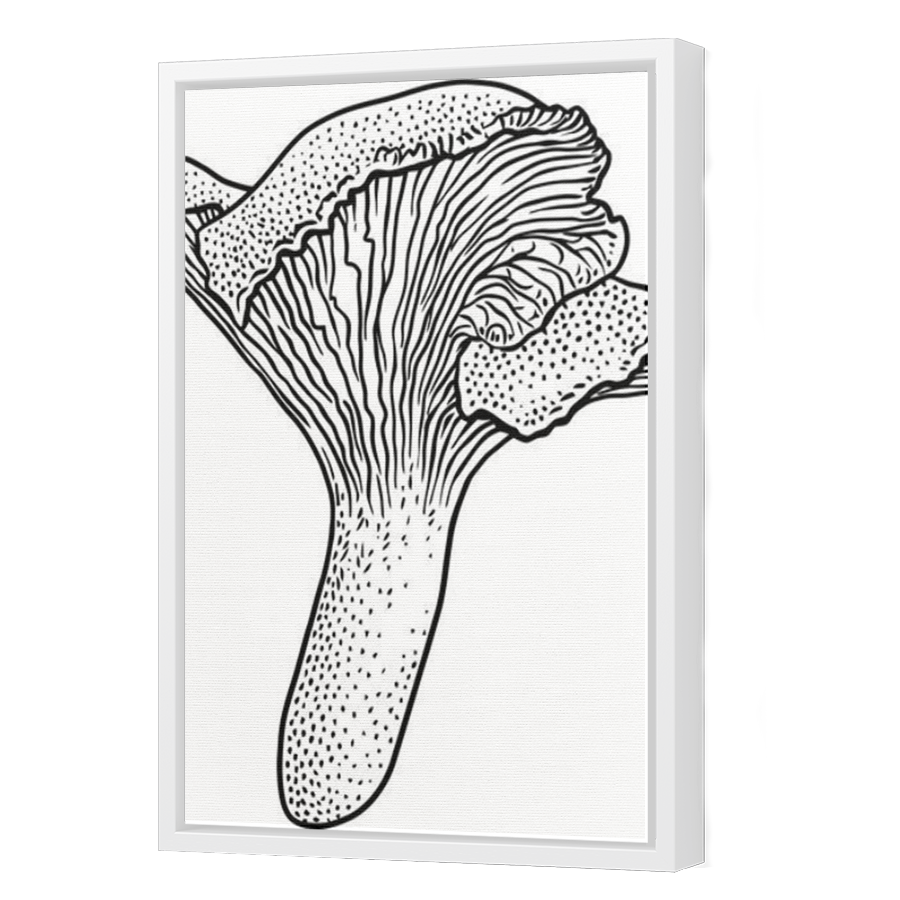Thumbnail for Canvas - White Floating Frame