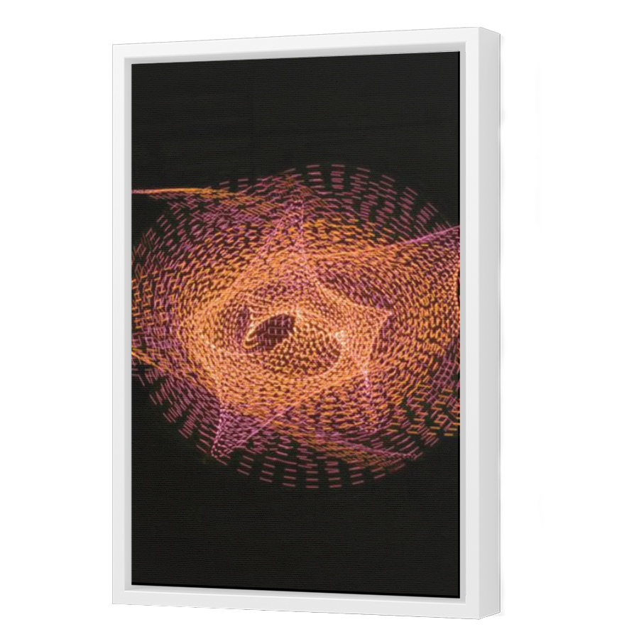 Thumbnail for Canvas - White Floating Frame