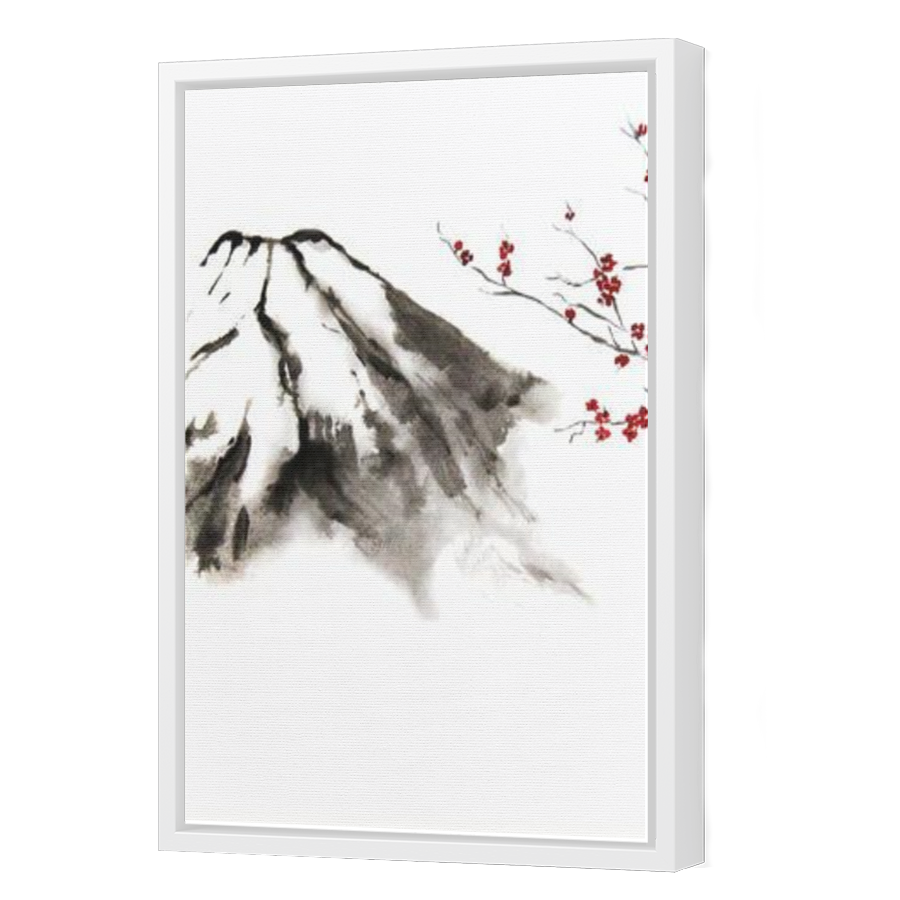 Thumbnail for Canvas - White Floating Frame