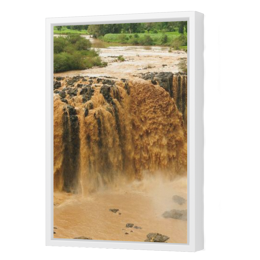 Thumbnail for Canvas - White Floating Frame