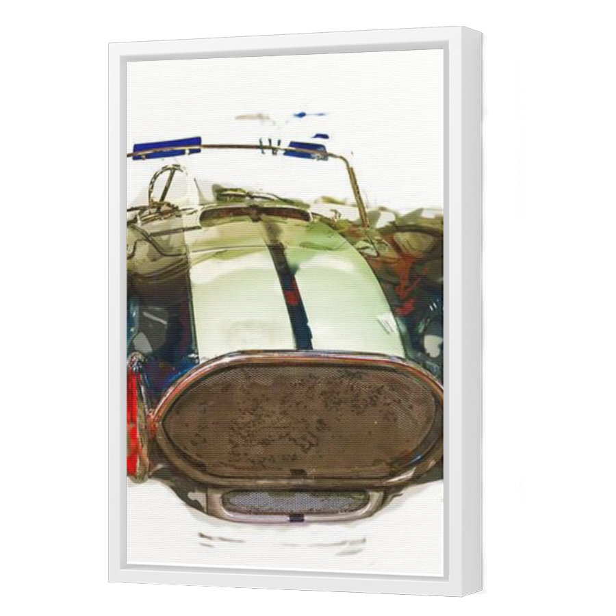 Thumbnail for Canvas - White Floating Frame