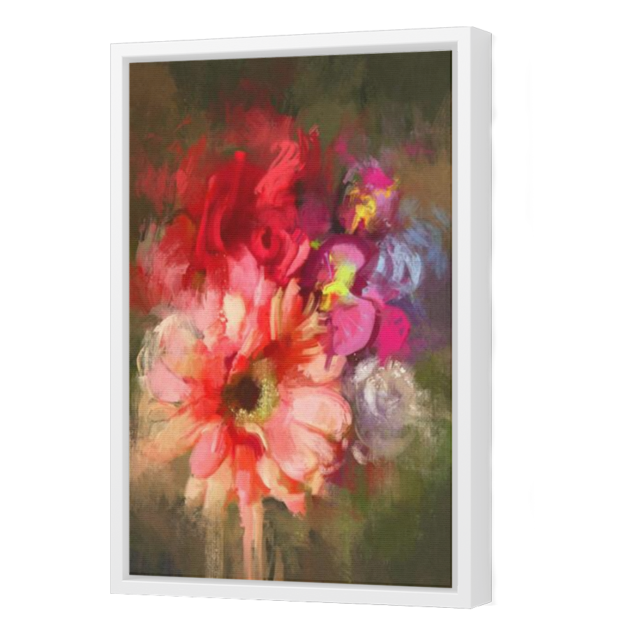 Thumbnail for Canvas - White Floating Frame