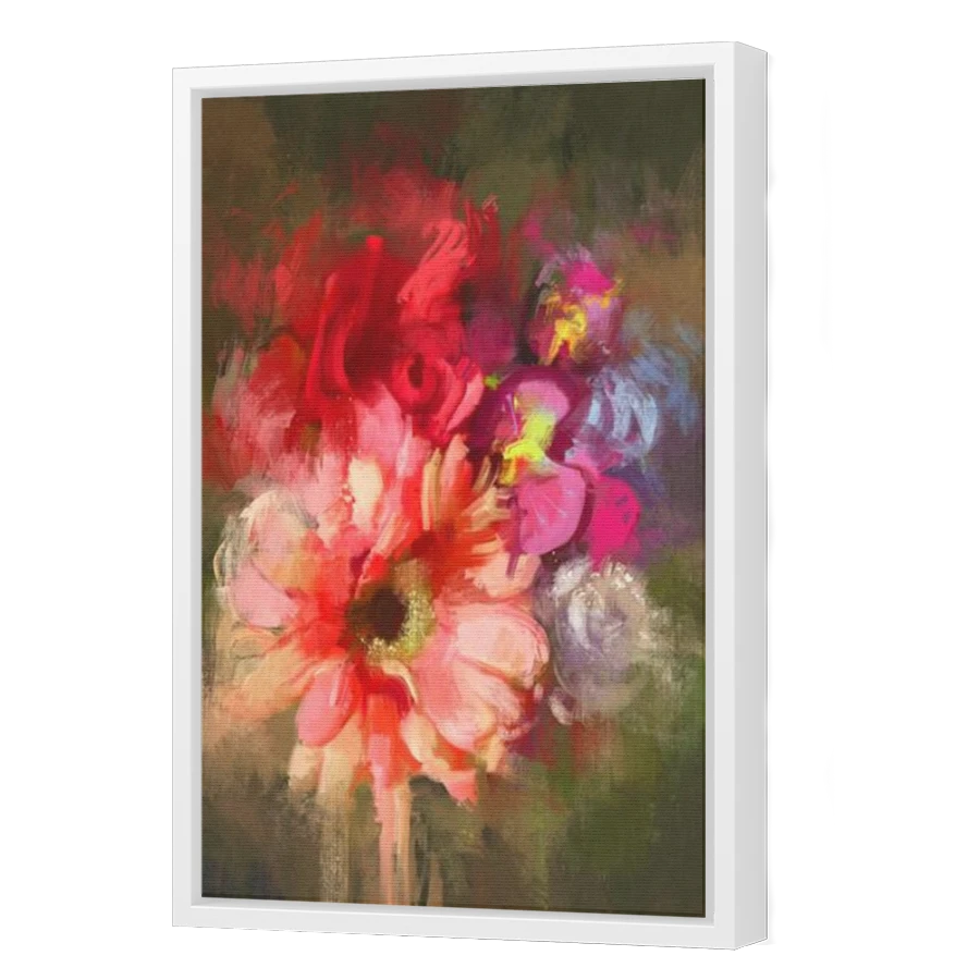 Thumbnail for Canvas - White Floating Frame