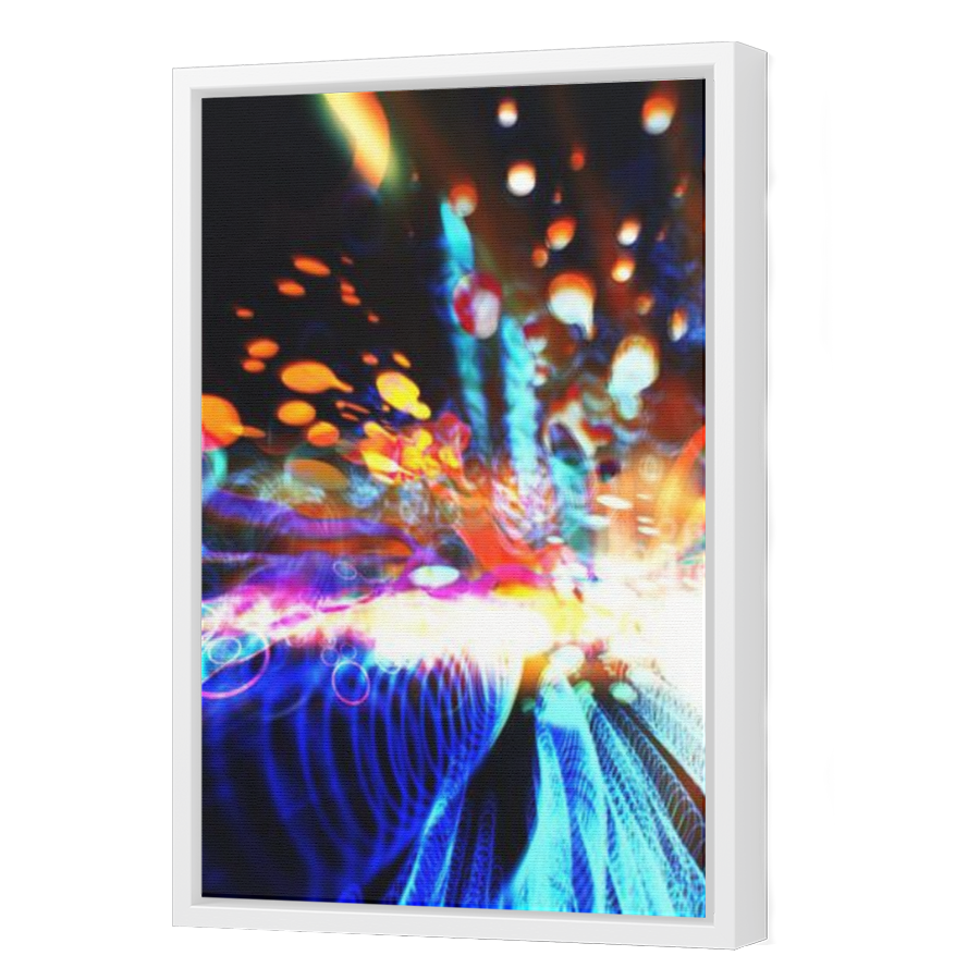 Thumbnail for Canvas - White Floating Frame
