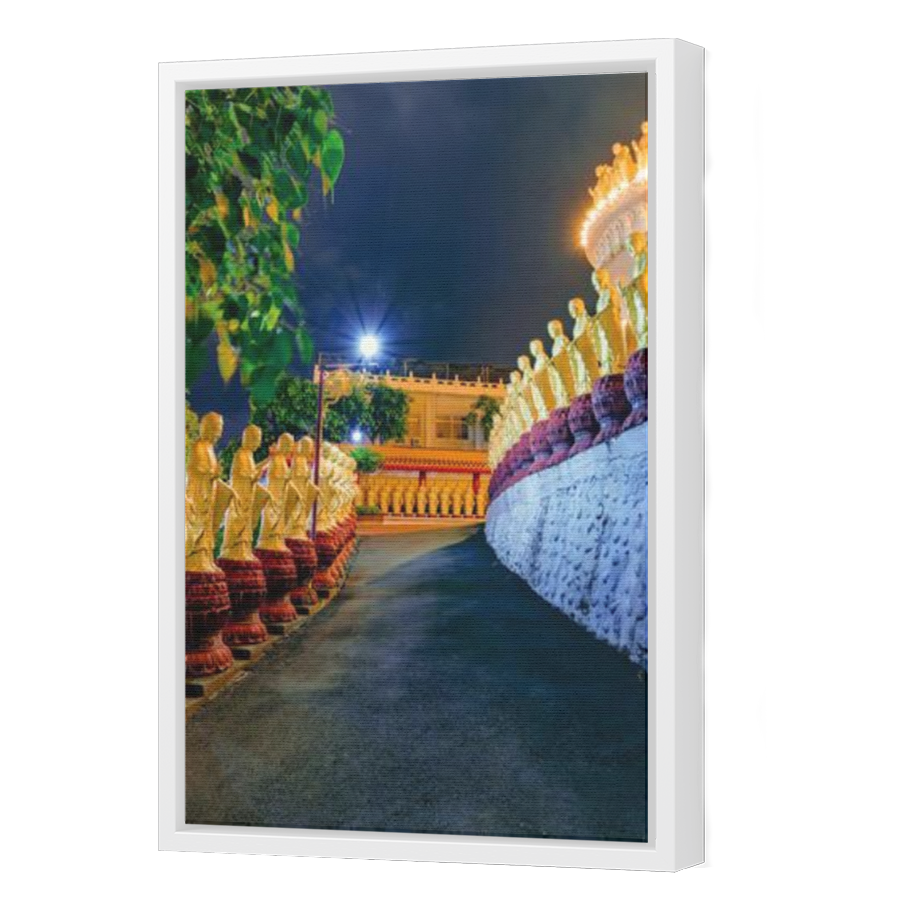 Thumbnail for Canvas - White Floating Frame