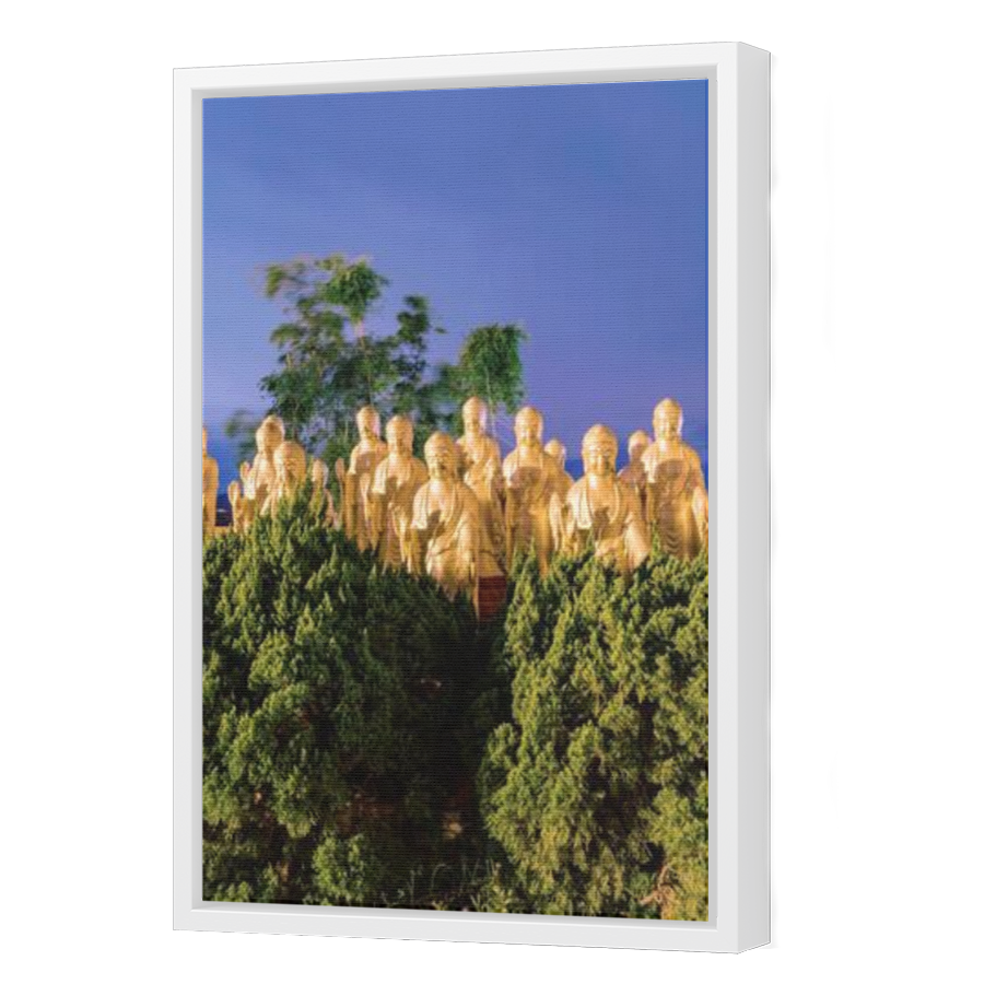 Thumbnail for Canvas - White Floating Frame