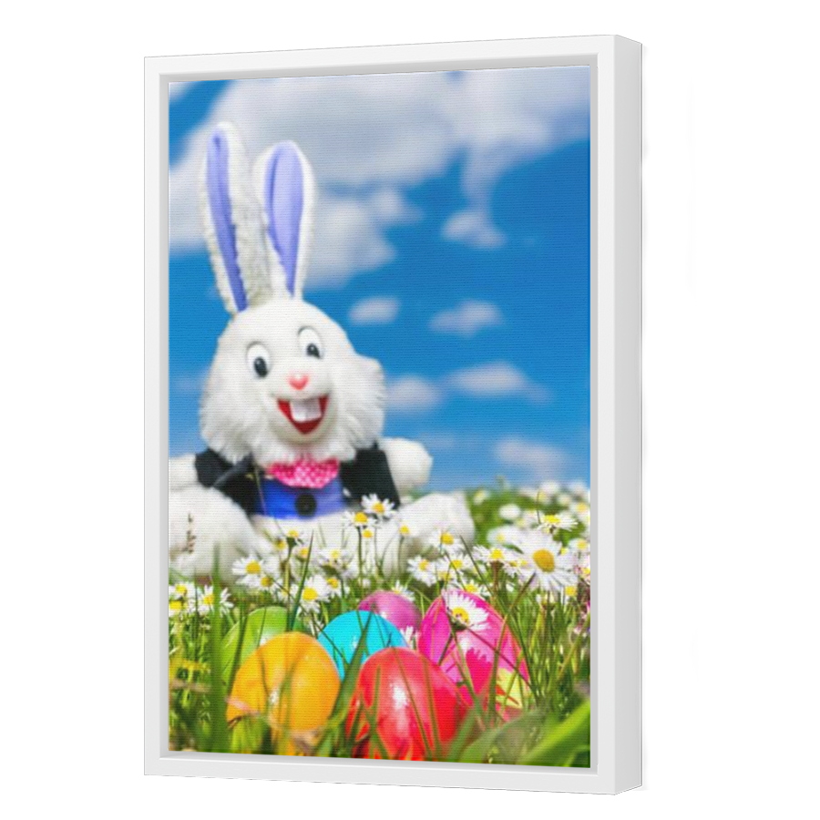 Thumbnail for Canvas - White Floating Frame