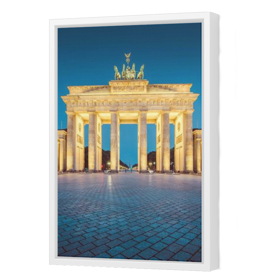 Thumbnail for Canvas - White Floating Frame