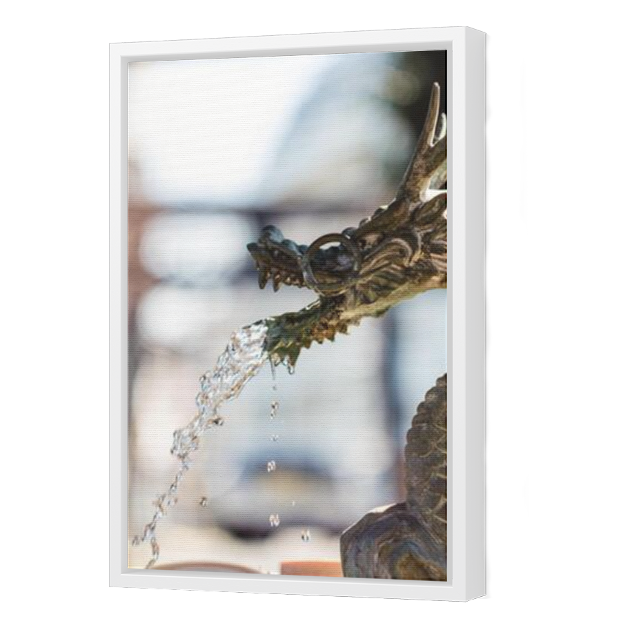 Thumbnail for Canvas - White Floating Frame