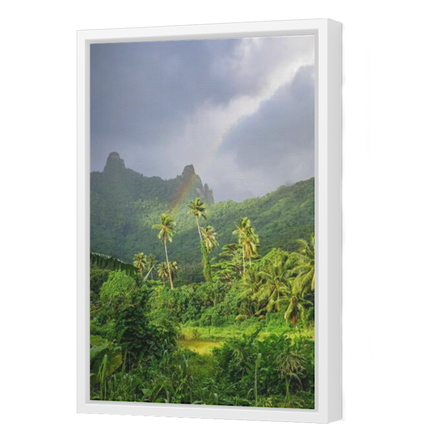 Thumbnail for Canvas - White Floating Frame