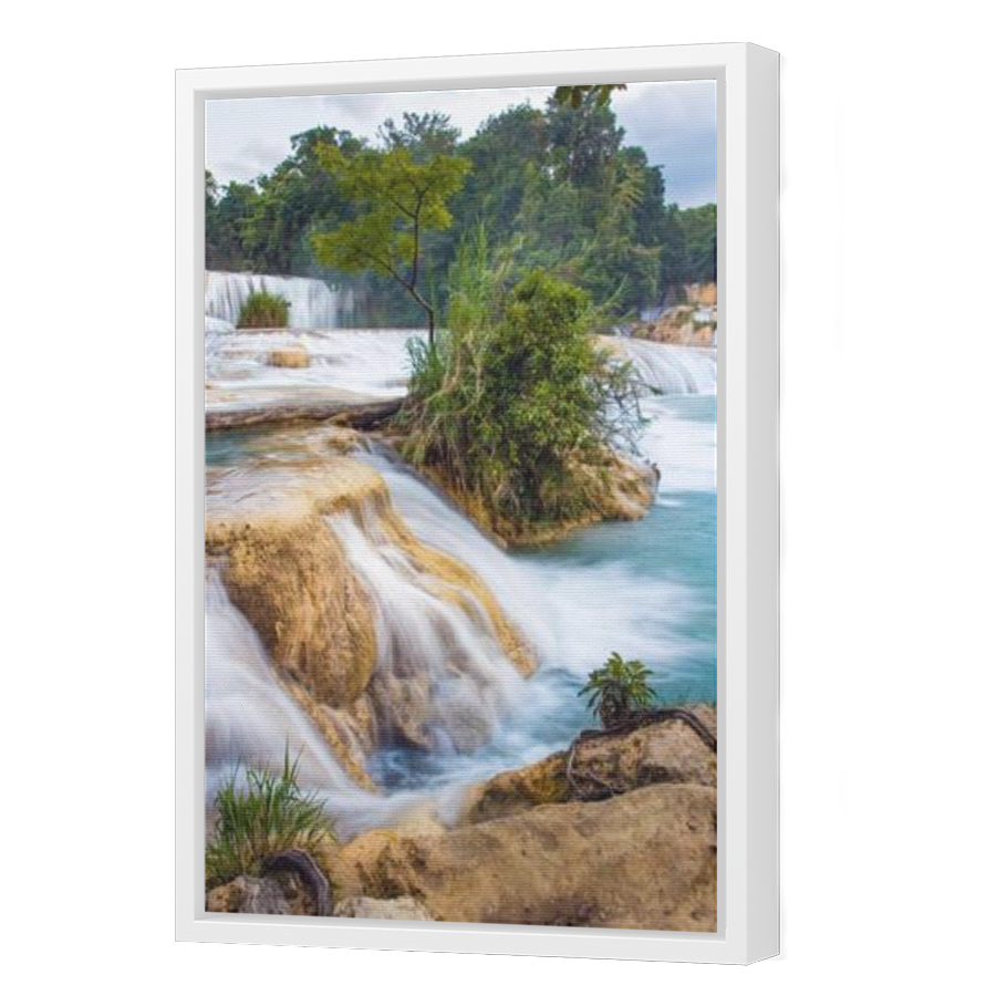 Thumbnail for Canvas - White Floating Frame