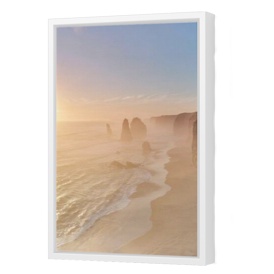 Thumbnail for Canvas - White Floating Frame
