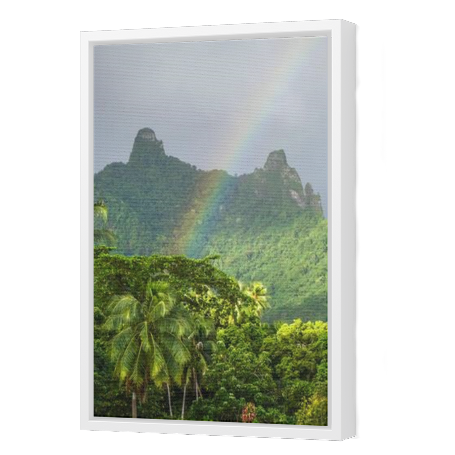 Thumbnail for Canvas - White Floating Frame