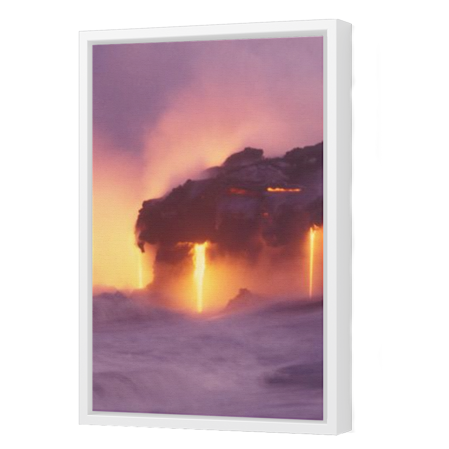 Thumbnail for Canvas - White Floating Frame