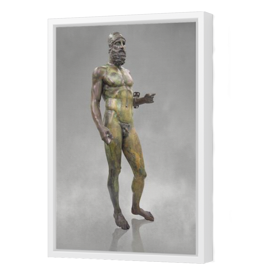 Thumbnail for Canvas - White Floating Frame