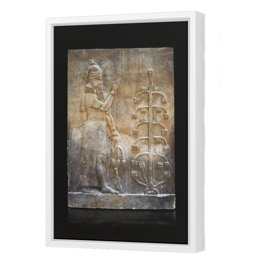 Thumbnail for Canvas - White Floating Frame