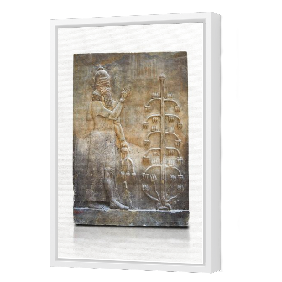 Thumbnail for Canvas - White Floating Frame