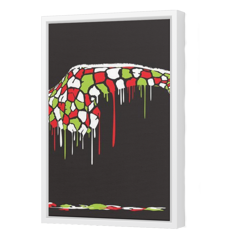 Thumbnail for Canvas - White Floating Frame
