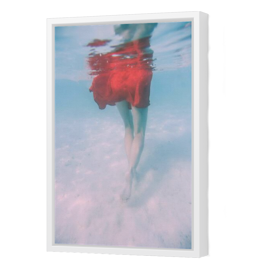 Thumbnail for Canvas - White Floating Frame