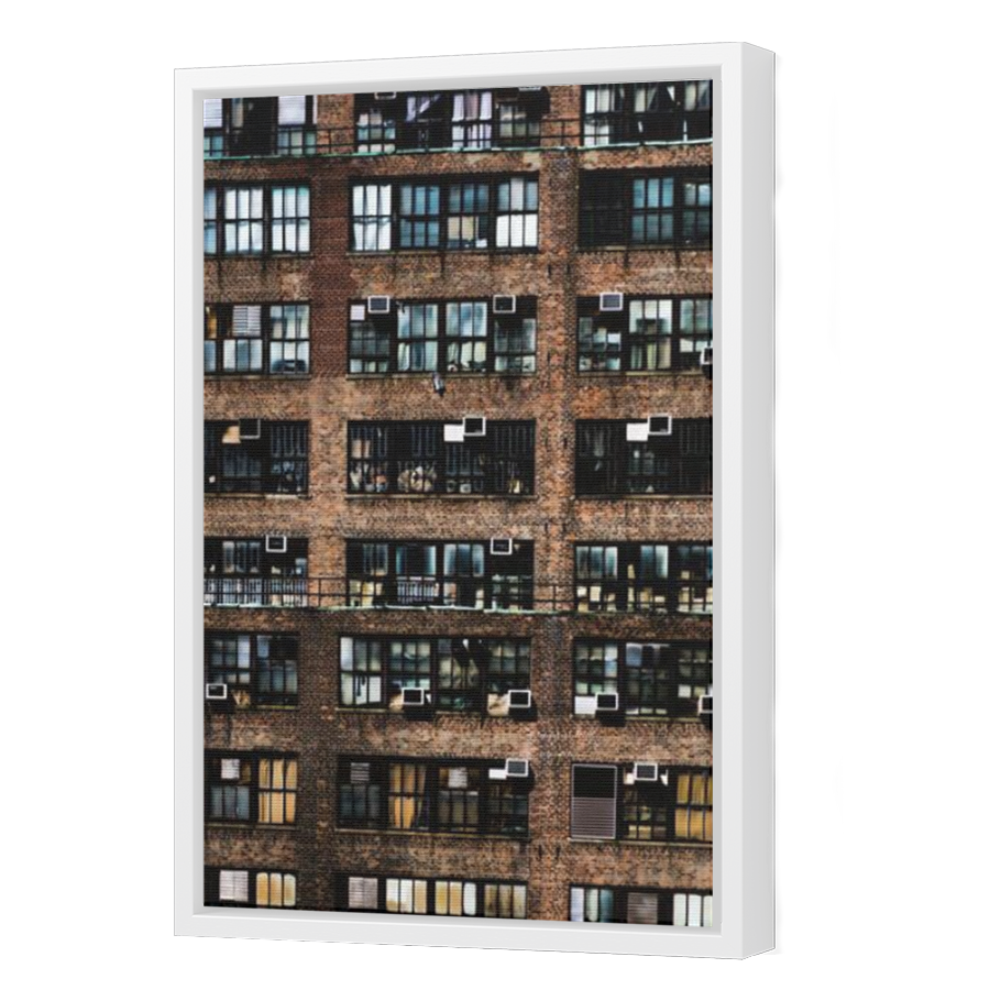Thumbnail for Canvas - White Floating Frame