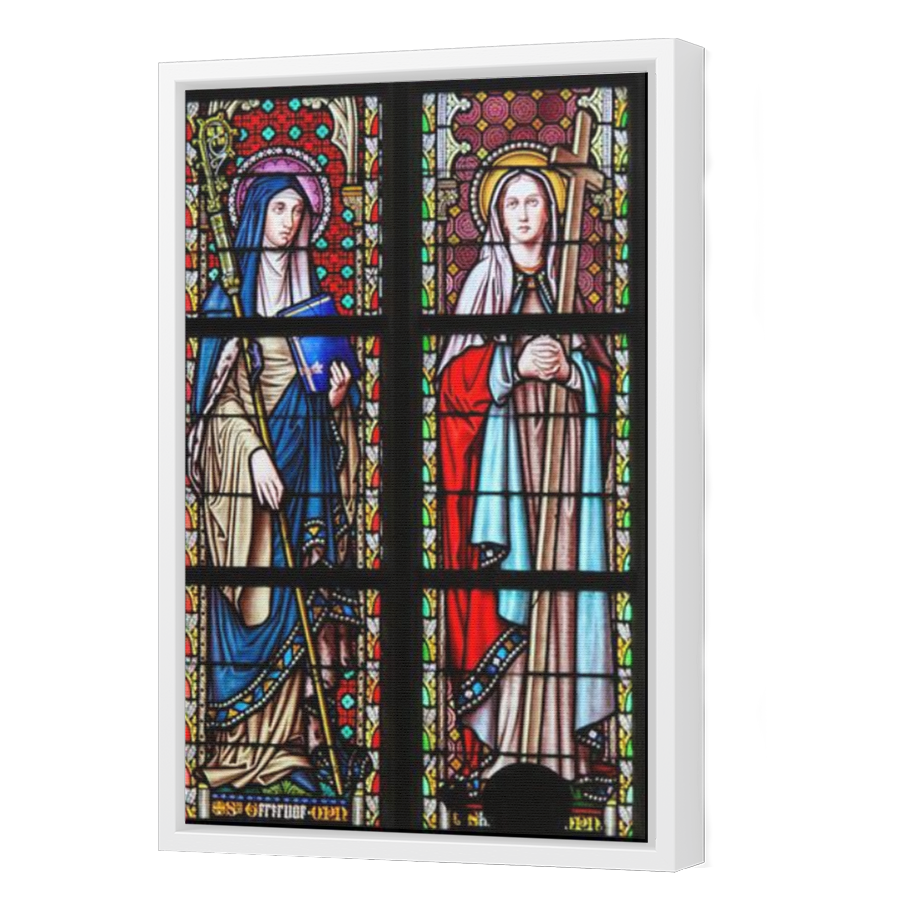 Thumbnail for Canvas - White Floating Frame